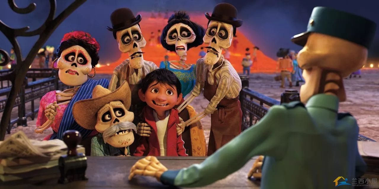墨西哥骷髅电影动画图片